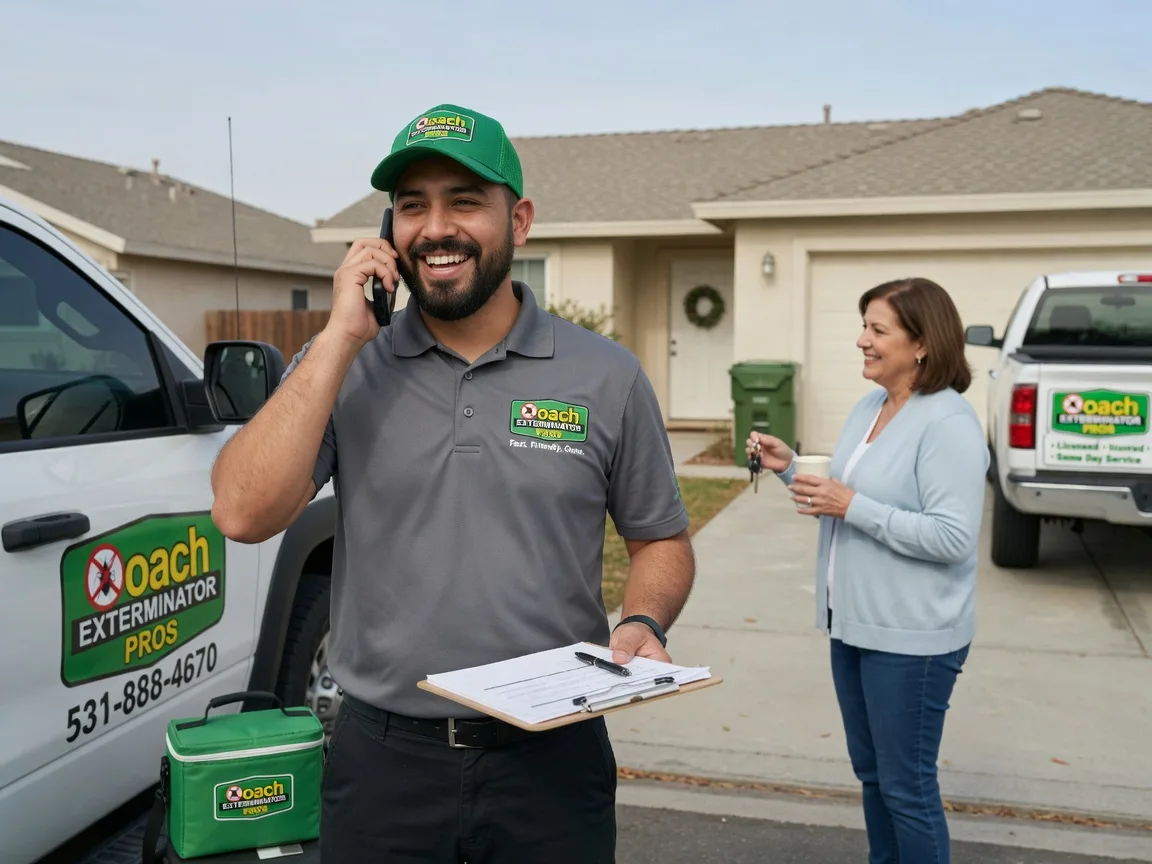 Pest Control Roach Exterminator Vaughnsville, OH FAQs