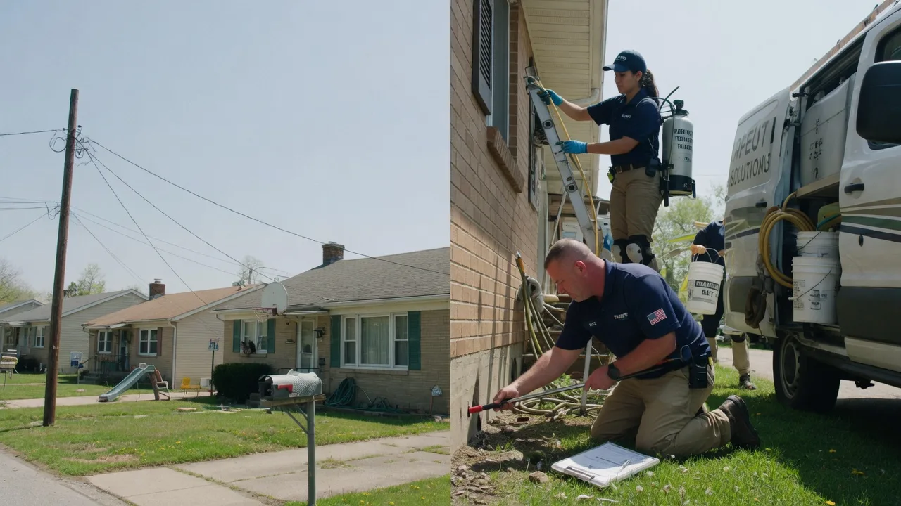 Pest Control Roach Exterminator in Vaughnsville, OH near me
